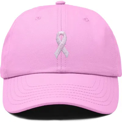 Dalix Pink Ribbon Dad Cap