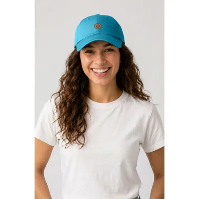 Dalix Pretzel Dad Cap In Blue