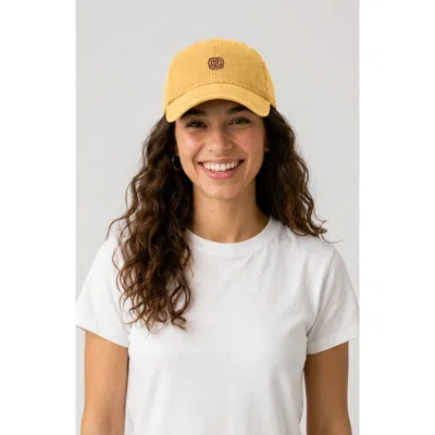 Dalix Pretzel Dad Cap In Gold