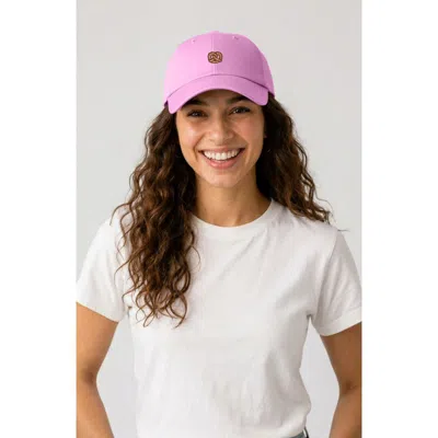 Dalix Pretzel Dad Cap In Pink
