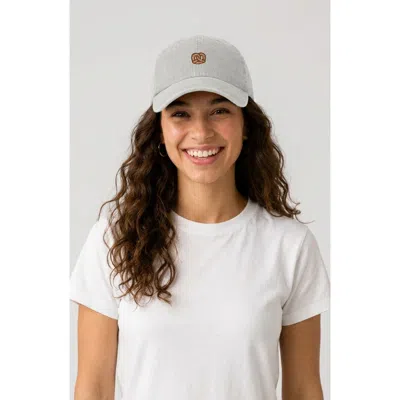 Dalix Pretzel Dad Cap In White