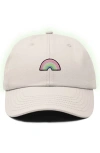Dalix Rainbow Hat In Beige