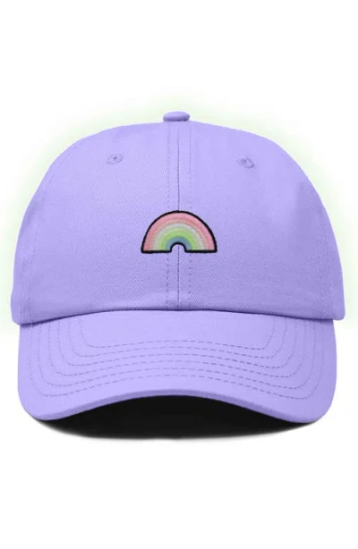 Dalix Rainbow Hat In Lavender