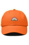 Dalix Rainbow Hat In Orange