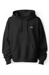 Dalix Rainbow Hoodie In Black