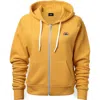 Dalix Rainbow Zip Hoodie In Gold