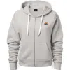 Dalix Rainbow Zip Hoodie In Silver