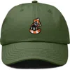 Dalix Red Panda Embroidered Dad Hat In Olive