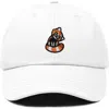 Dalix Red Panda Embroidered Dad Hat In White
