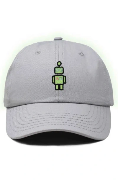 Dalix Robot Hat In Gray