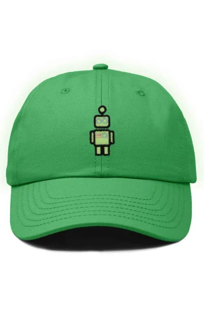 Dalix Robot Hat In Kelly Green