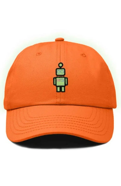 Dalix Robot Hat In Orange