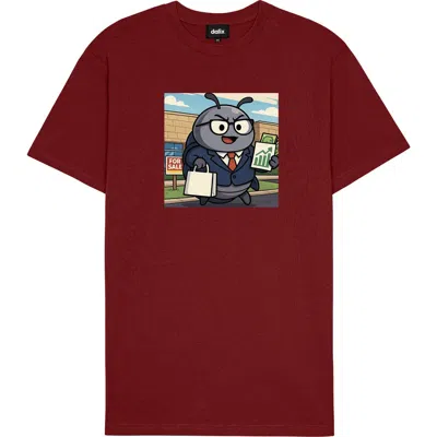 Dalix Roly Poly Tee In Red