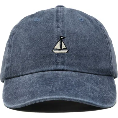 Dalix Sail Dad Cap In Blue
