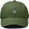 Dalix Sail Dad Cap In Green