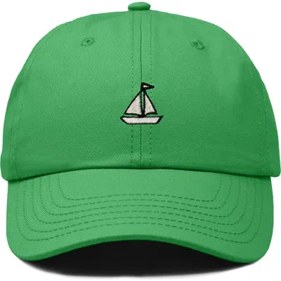 Dalix Sail Dad Cap In Green