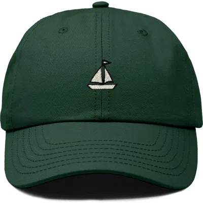Dalix Sail Dad Cap In Green