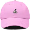 Dalix Sail Dad Cap In Pink