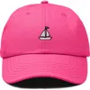 Dalix Sail Dad Cap In Pink
