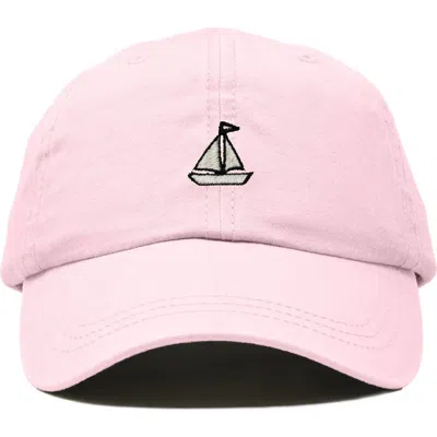 Dalix Sail Dad Cap In Pink