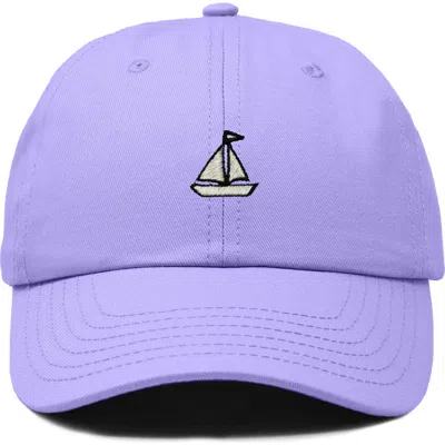 Dalix Sail Dad Cap In Purple
