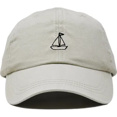 Dalix Sail Dad Cap In White