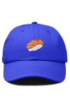 DALIX DALIX SALMON SUSHI EMBROIDERED DAD CAP