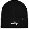 Dalix Salty Beanie Cap In Black