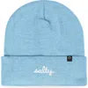 Dalix Salty Beanie Cap In Blue