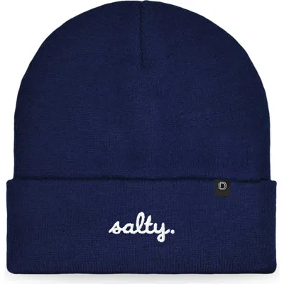 Dalix Salty Beanie Cap In Blue