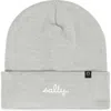 Dalix Salty Beanie Cap In Gray
