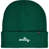 Dalix Salty Beanie Cap In Green
