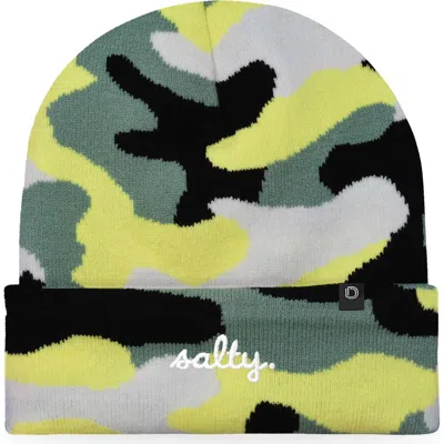 Dalix Salty Beanie Cap In Green