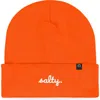 Dalix Salty Beanie Cap In Orange