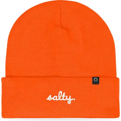 Dalix Salty Beanie Cap In Orange