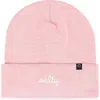 Dalix Salty Beanie Cap In Pink