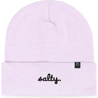 Dalix Salty Beanie Cap In Purple