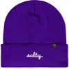 Dalix Salty Beanie Cap In Purple