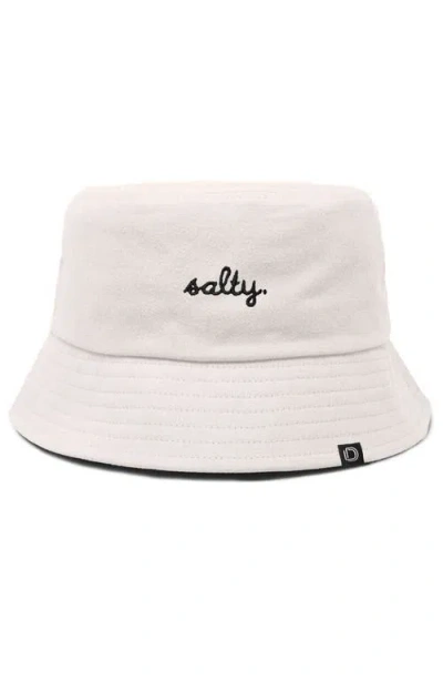 Dalix Salty Bucket Hat In White