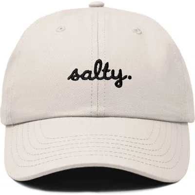 Dalix Salty Embroidered Everyday Hat In Beige