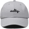 Dalix Salty Embroidered Everyday Hat In Gray