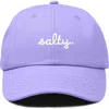 Dalix Salty Embroidered Everyday Hat In Lavender
