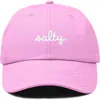 Dalix Salty Embroidered Everyday Hat In Pink