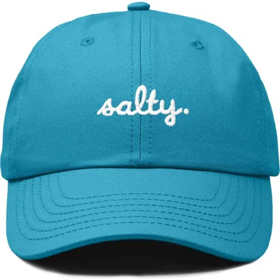 Dalix Salty Embroidered Everyday Hat In Blue
