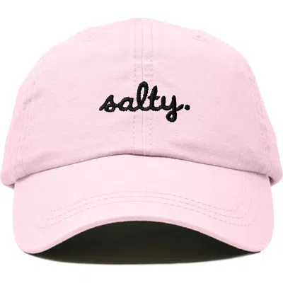 Dalix Salty Embroidered Everyday Hat In Pink