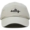 Dalix Salty Embroidered Everyday Hat In Gray