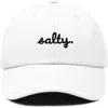 Dalix Salty Embroidered Everyday Hat In White