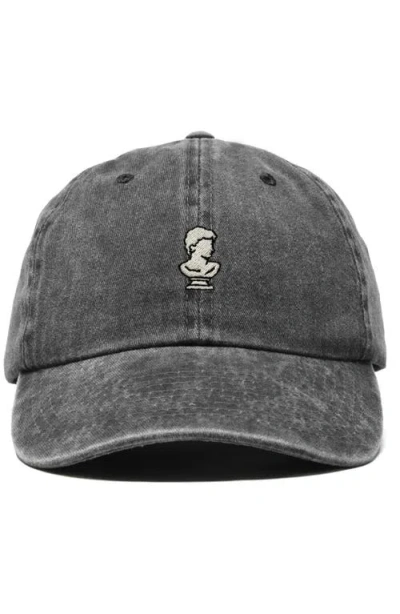 Dalix Sculpture Dad Cap In Black