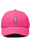 Dalix Sculpture Dad Cap In Pink