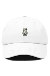 Dalix Sculpture Dad Cap In White